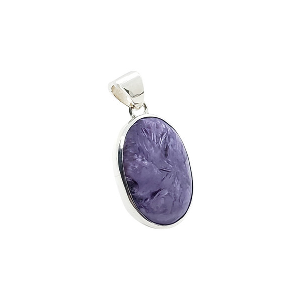 Charoite / Sterling Silver Pendant