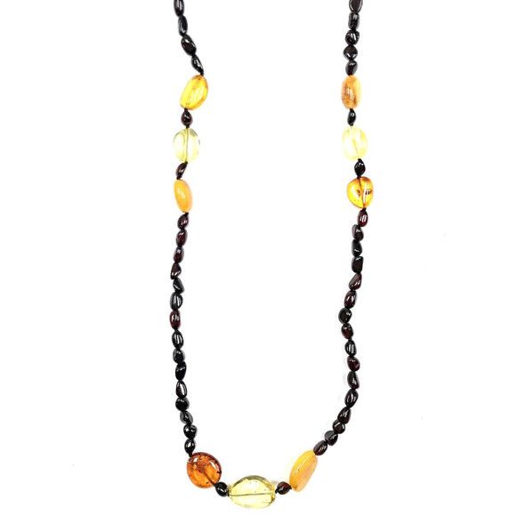 Natural Baltic Amber Necklace 26‚Ä≥