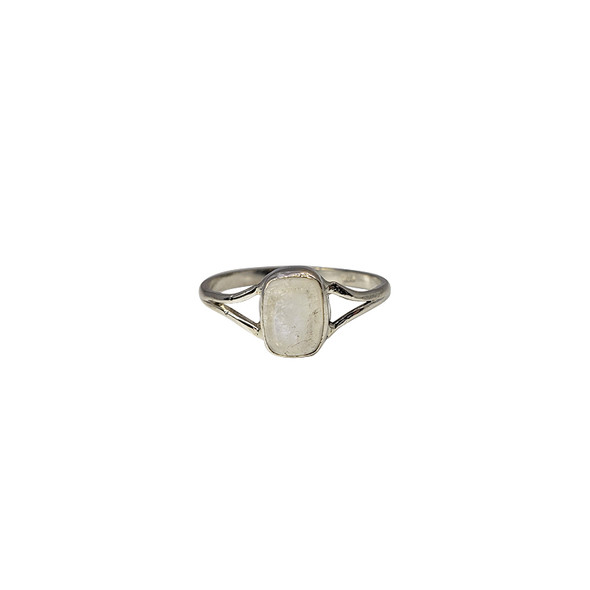 Moonstone Sterling Silver Ring R-MS-4810-R