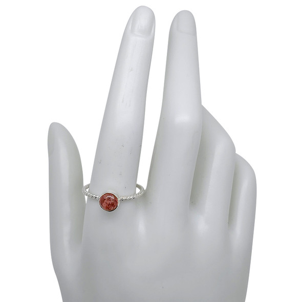Tourmaline Sterling Silver Ring (R-TM-6245)