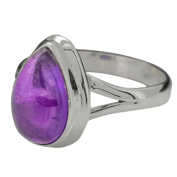 Amethyst Sterling Silver Ring
