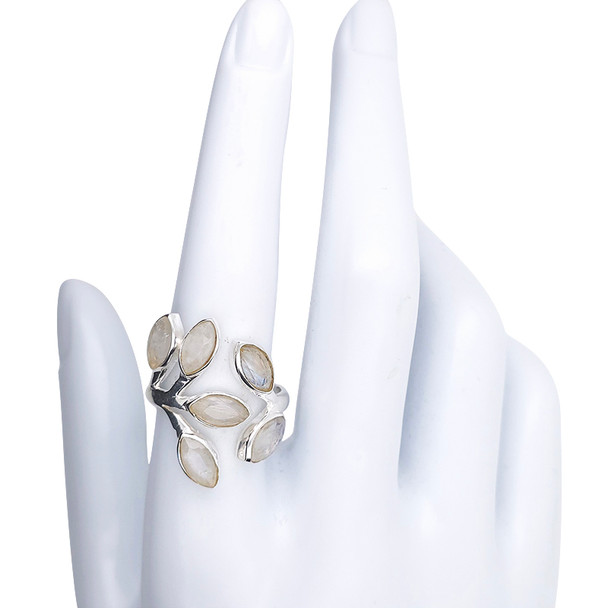 Moonstone Sterling Silver Ring