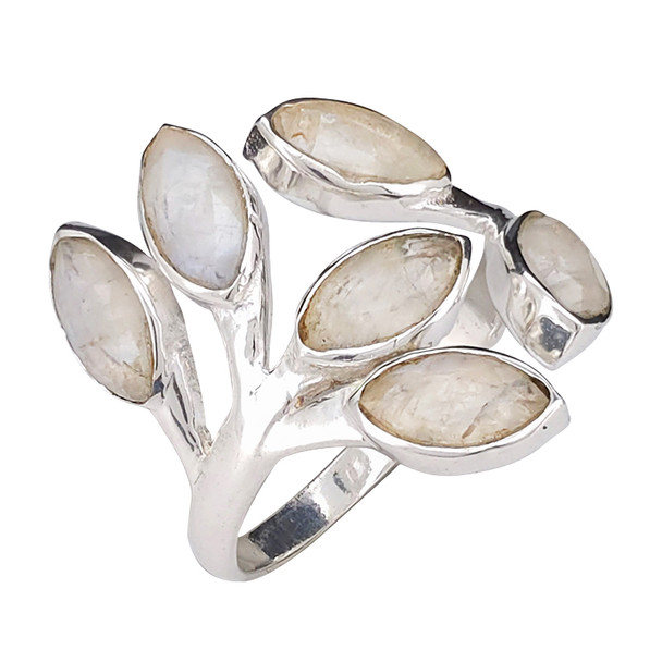 Moonstone Sterling Silver Ring