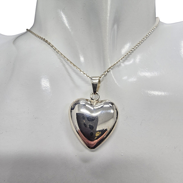 Sterling Silver Heart Pendant