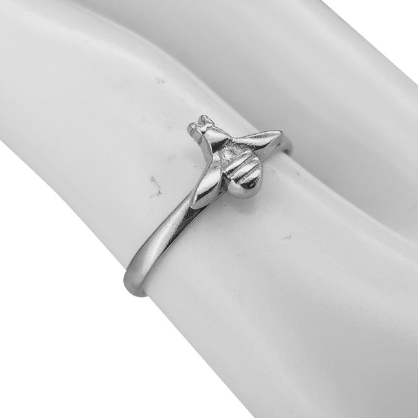 Sterling Silver Bee Ring