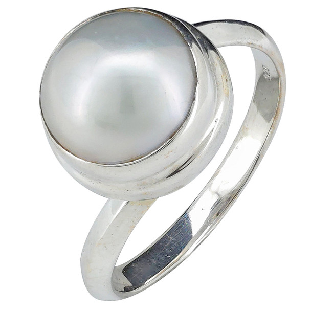 Pearl Sterling Silver Ring