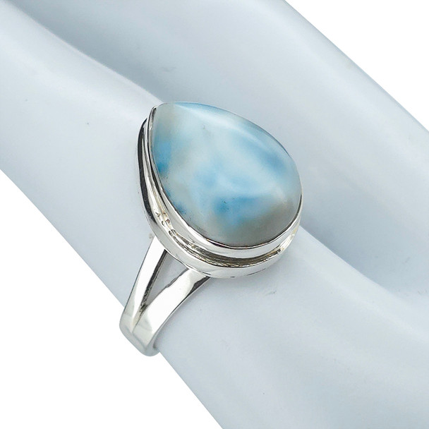 Larimar Sterling Silver Ring