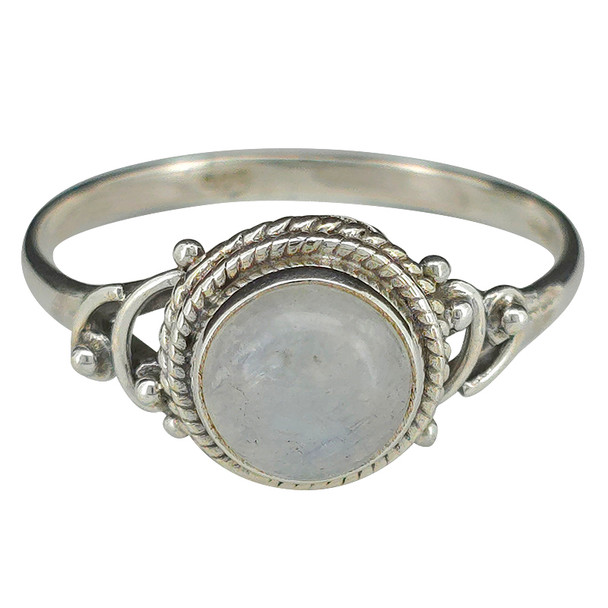 Moonstone Sterling Silver Ring