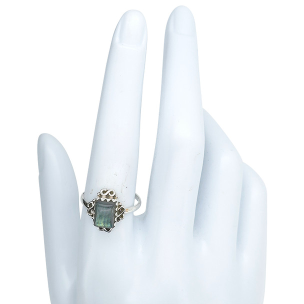 Labradorite Sterling Silver Ring