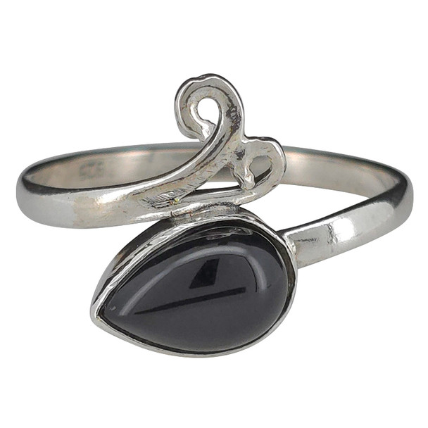 Black Onyx Sterling Silver Ring