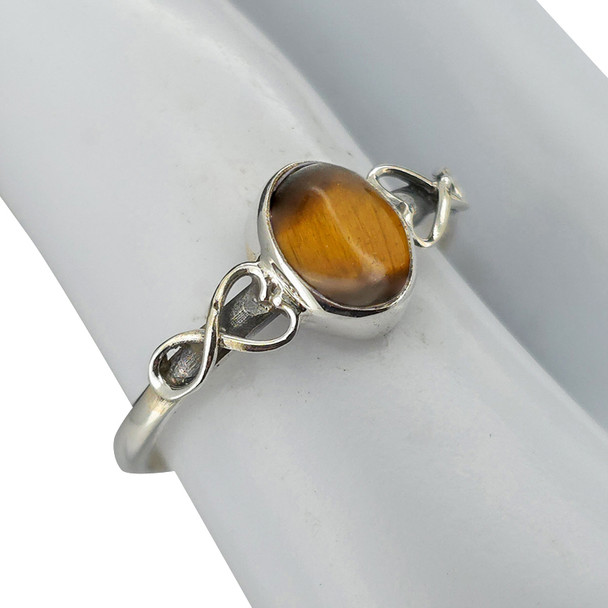 Tiger Eye Sterling Silver Ring