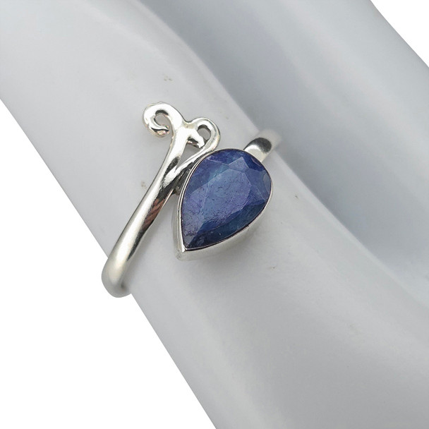 Faceted Composite Sapphire Ring
