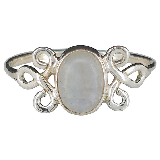 Moonstone Sterling Silver Ring