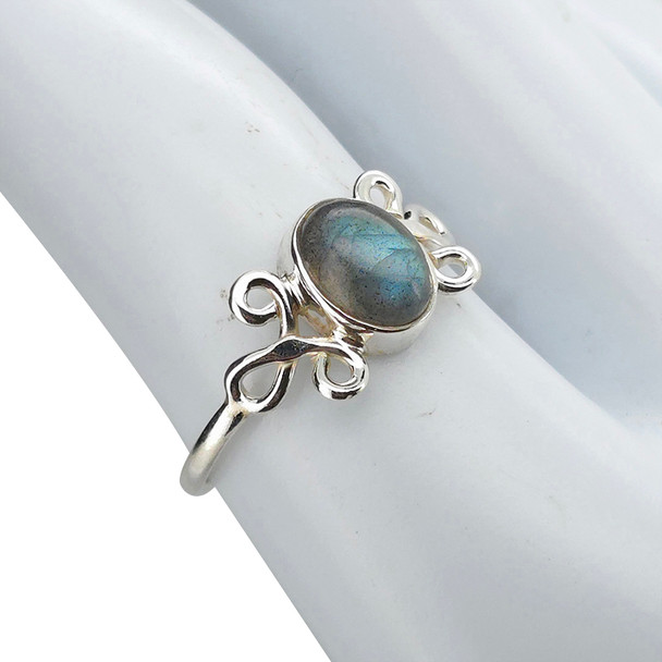Labradorite Sterling Silver Ring