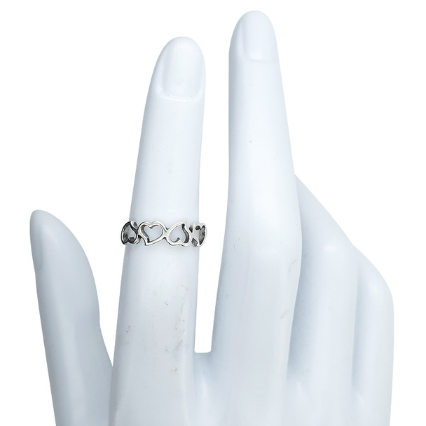 Sterling Silver Heart Ring