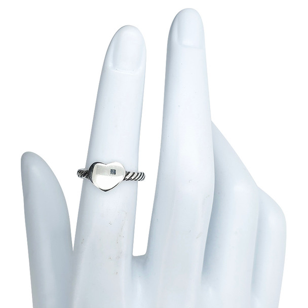 Sterling Silver Heart Ring