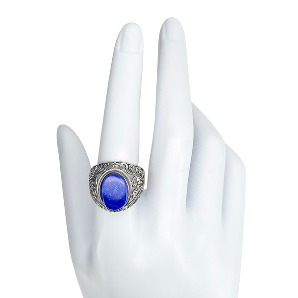 Lapis Sterling Silver Ring