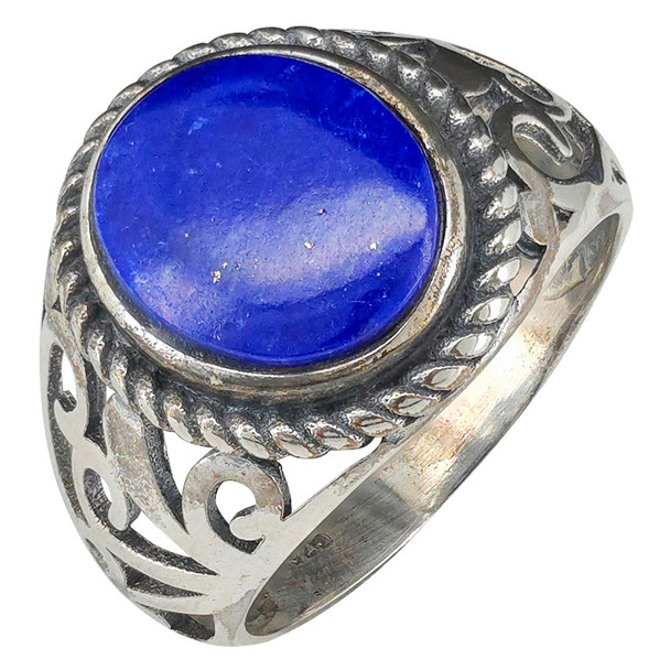 Lapis Sterling Silver Ring