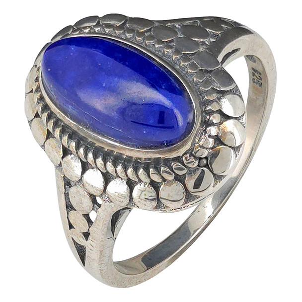 Lapis Sterling Silver Ring