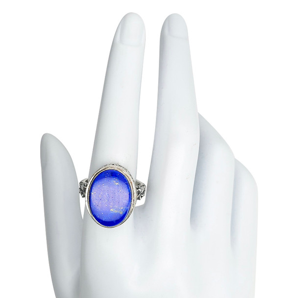 Lapis Sterling Silver Ring