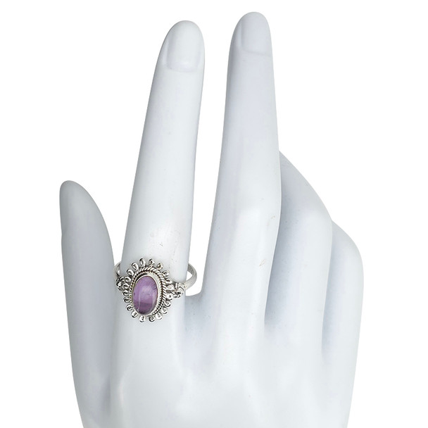 Amethyst Sterling Silver Ring