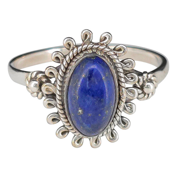 Lapis Sterling Silver Ring