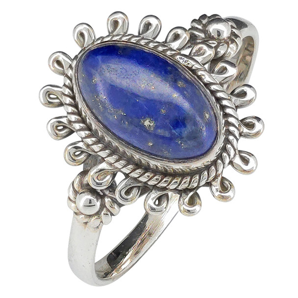 Lapis Sterling Silver Ring
