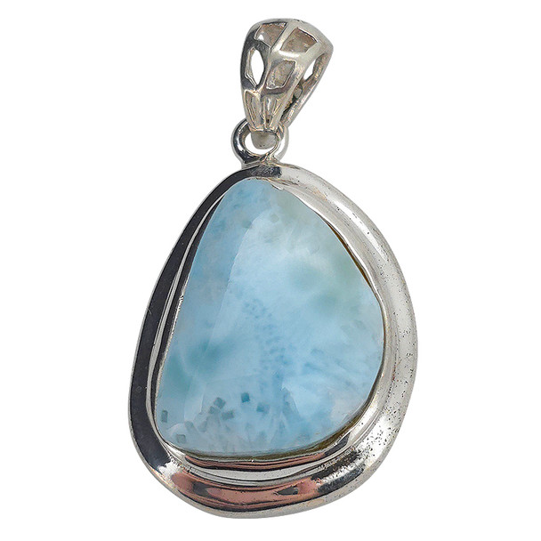 Larimar Sterling Silver Pendant