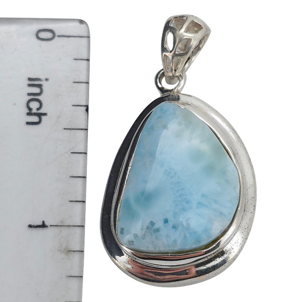 Larimar Sterling Silver Pendant
