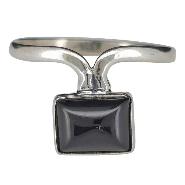 Black Onyx Sterling Silver Ring