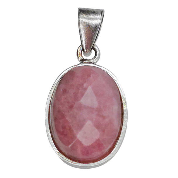 Faceted Tourmaline Sterling Silver Pendant