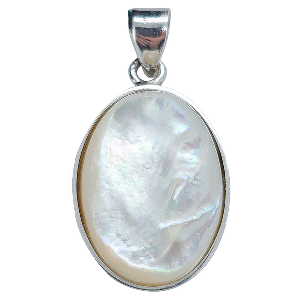 Mother of Pearl Sterling Silver Pendant