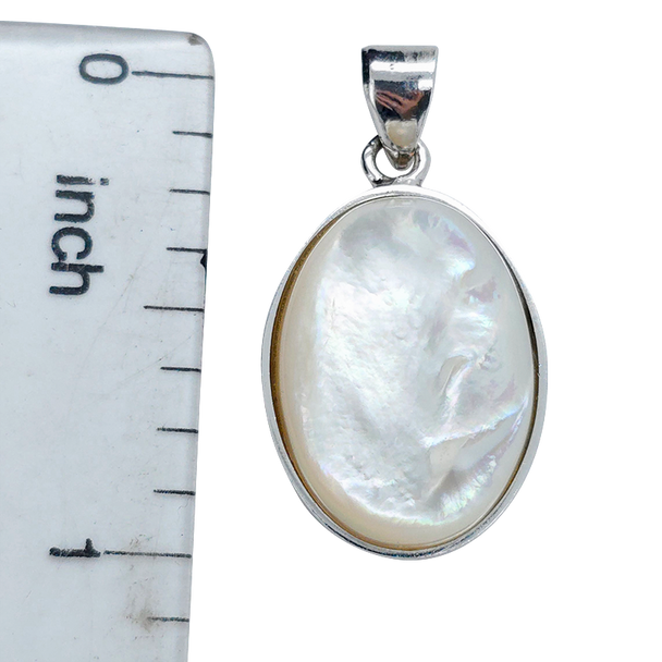 Mother of Pearl Sterling Silver Pendant