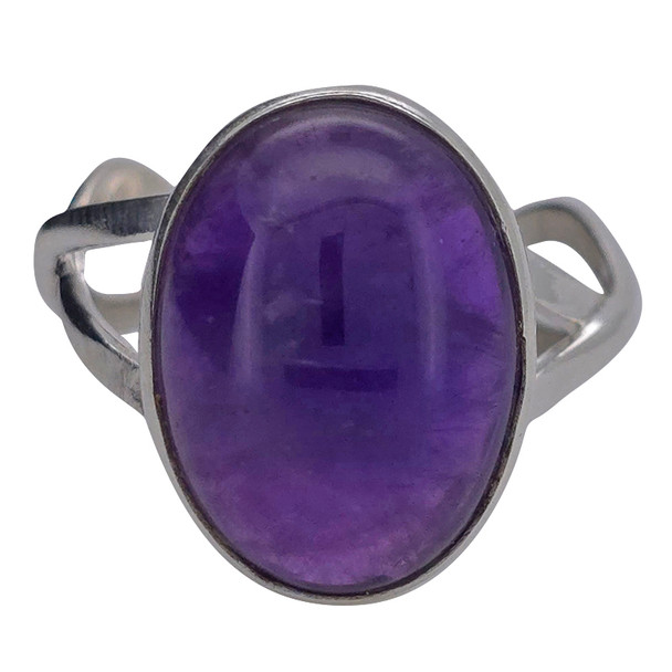 Amethyst Sterling Silver Ring