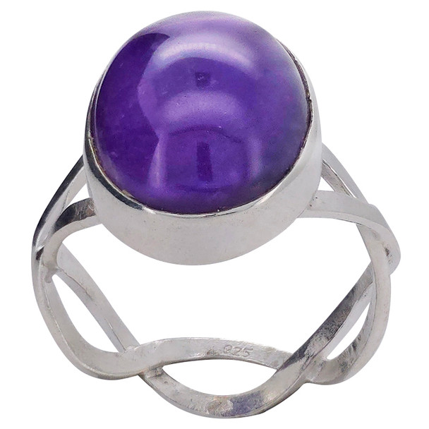 Amethyst Sterling Silver Ring