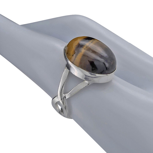Tiger Eye Sterling Silver Ring