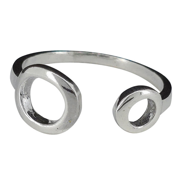 Sterling Silver Bubble Ring