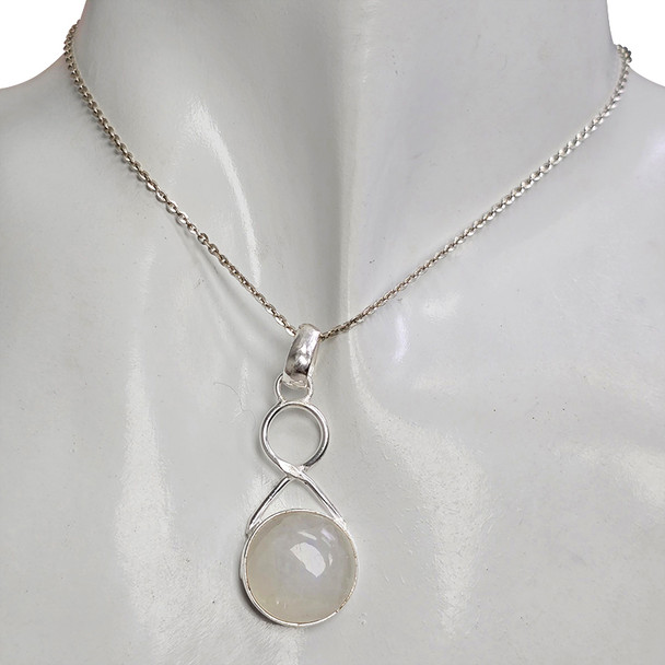 Moonstone Sterling Silver Pendant