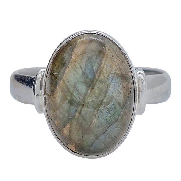 Labradorite Sterling Silver Ring (2036)