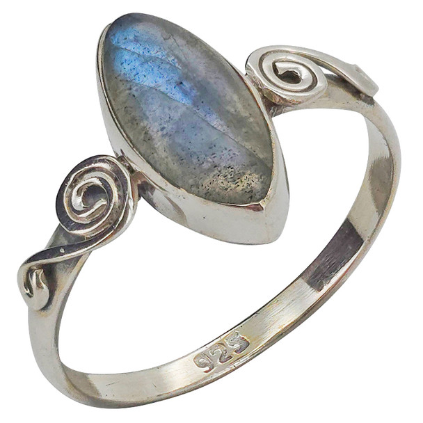 Labradorite Sterling Silver Ring