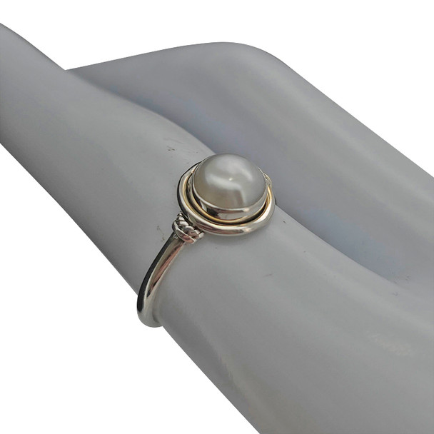 Pearl Sterling Silver Ring