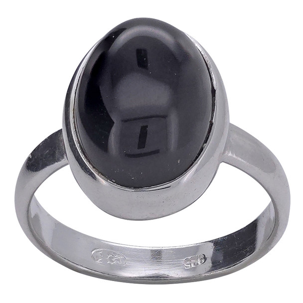 Black Onyx Sterling Silver Ring
