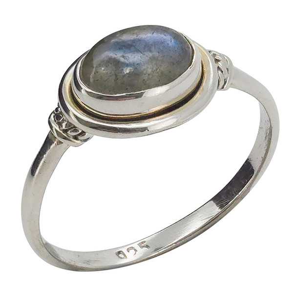 Labradorite Sterling Silver Ring