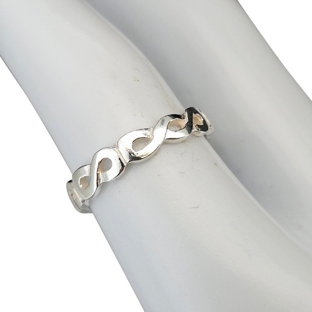 Sterling Silver Infinity Ring
