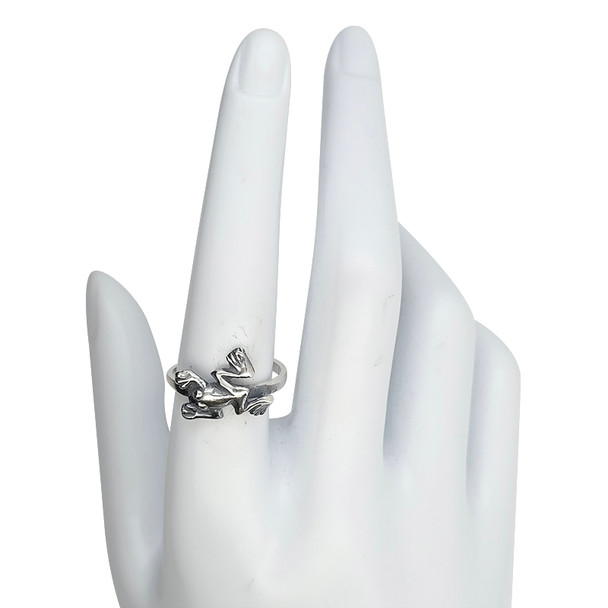 Sterling Silver Frog Ring