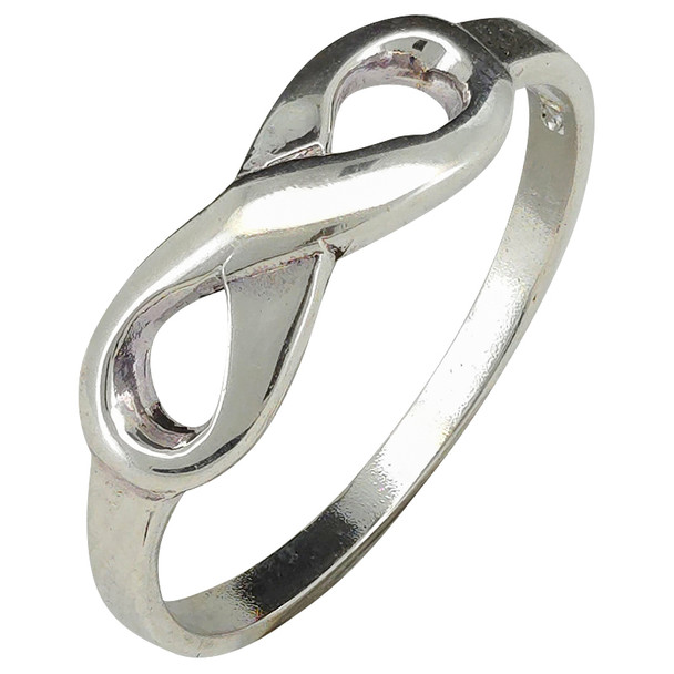 Sterling Silver Infinity Ring