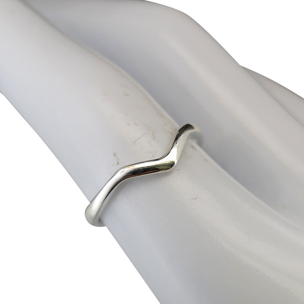 Sterling Silver Chevron Ring