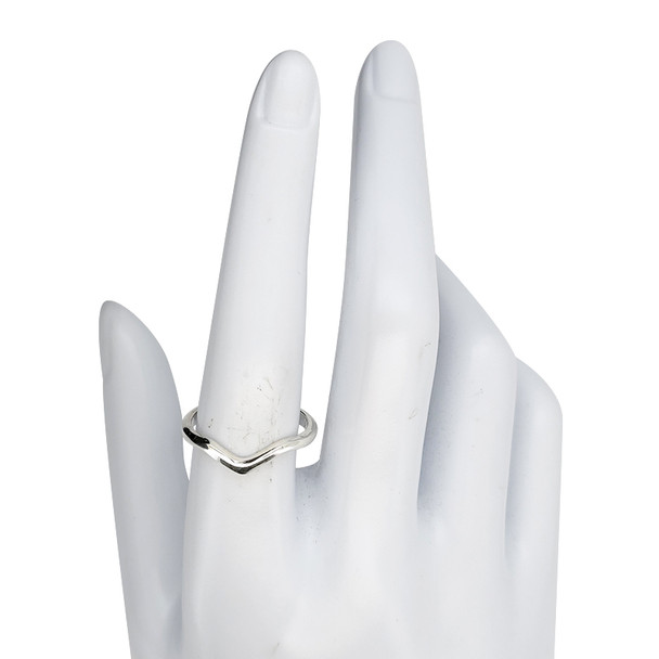 Sterling Silver Chevron Ring
