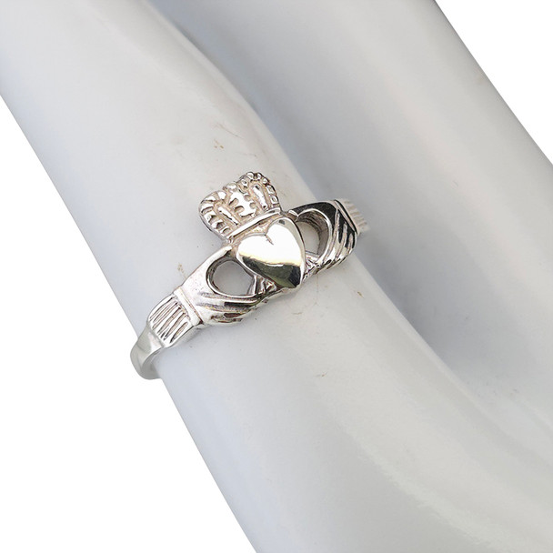Claddagh Sterling Silver Ring
