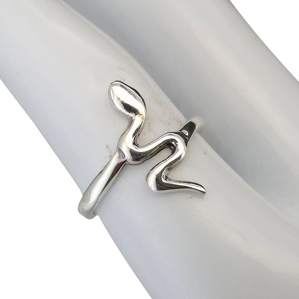 Snake Sterling Silver Ring